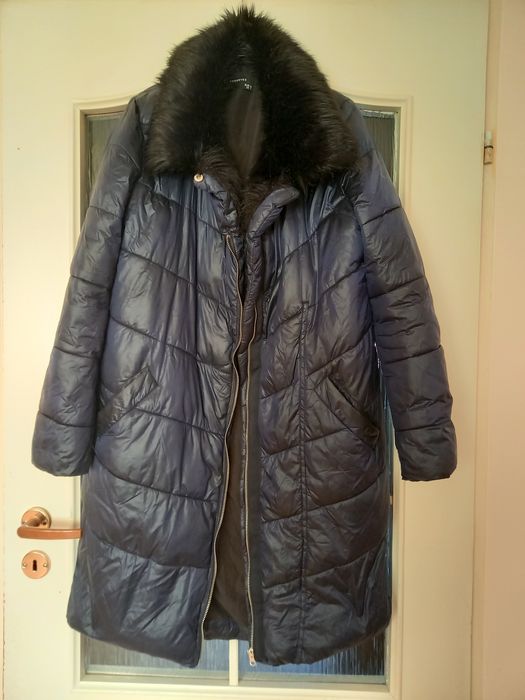 Kurtka damska pikowana rozmiar L granat