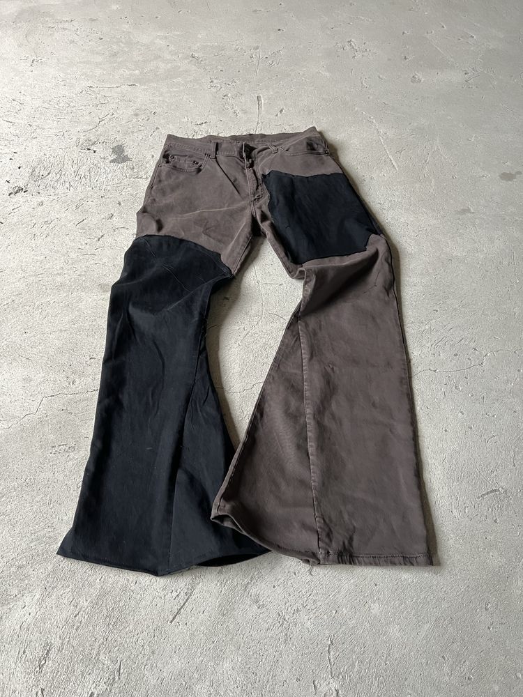 Flared Custom Jeans Rick Owens Type