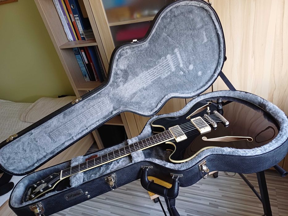 D'Angelico Excel Tour DC hollowbody  Seymour Duncan, ES 335