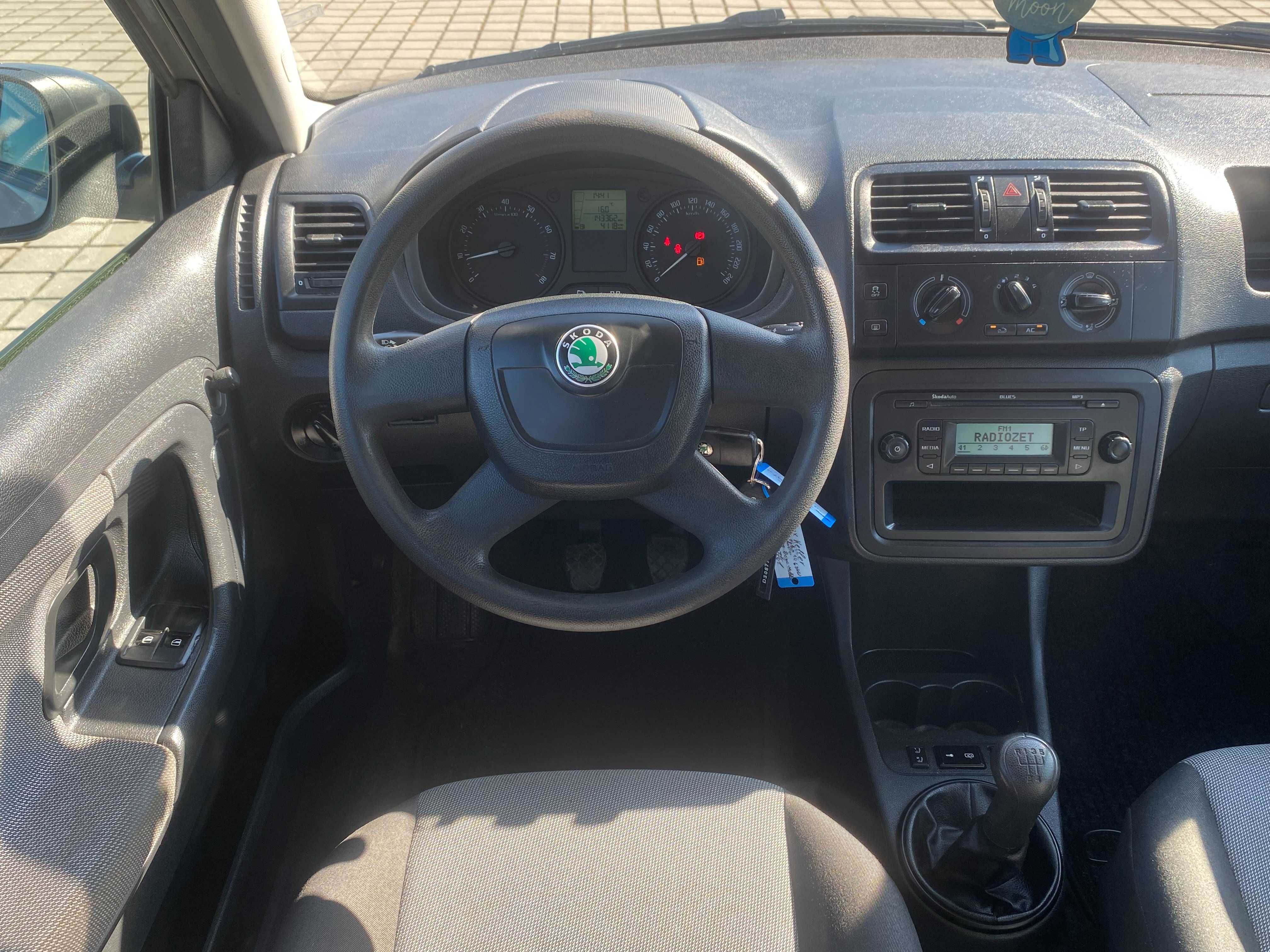 SKODA FABIA 2013 POJ. 1.4 BENZ. MPI 86 KM przeb.143000 serwis oryginał