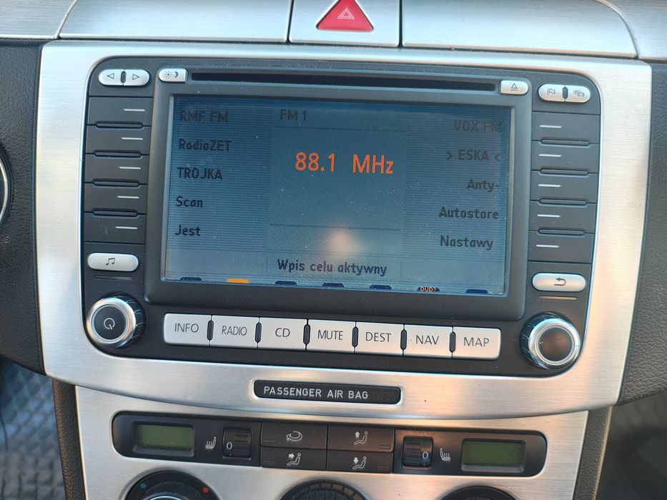 Volkswagen Passat B6 radionawigacja