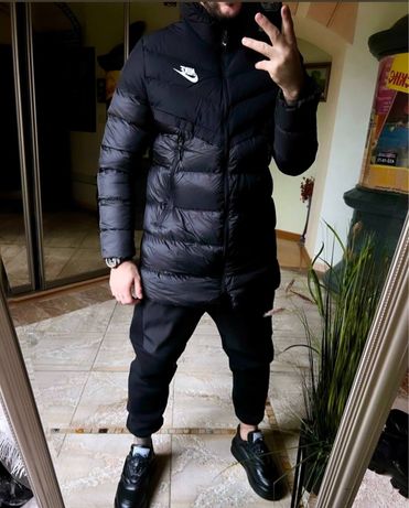 Мужская зимняя куртка пуховик Найк Nike