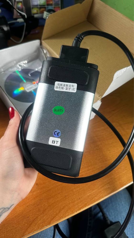 Автосканер Autocom CDP+USB-Bluetooth, V3.0, OBD2, двох платний