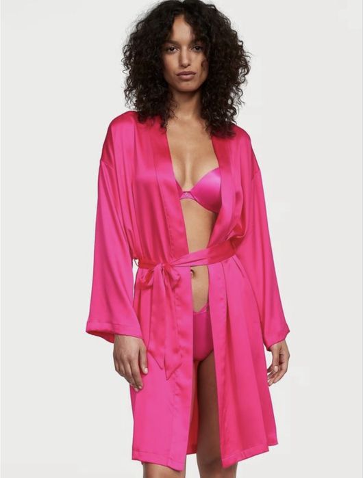 Сатиновий халат Victoria’s Secret