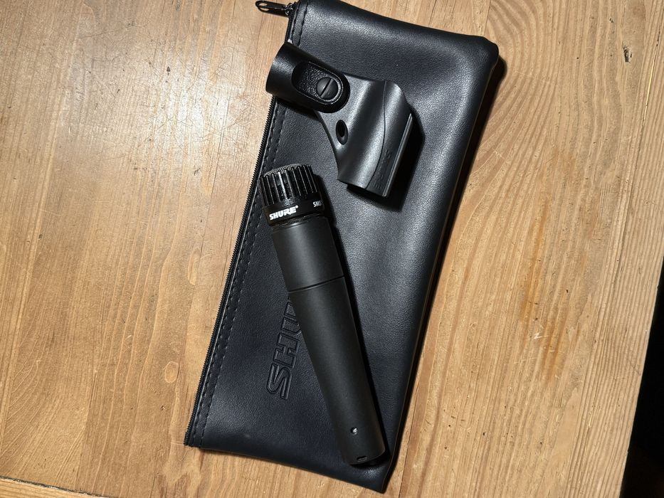 2x Shure sm57 mikrofon dynamiczny