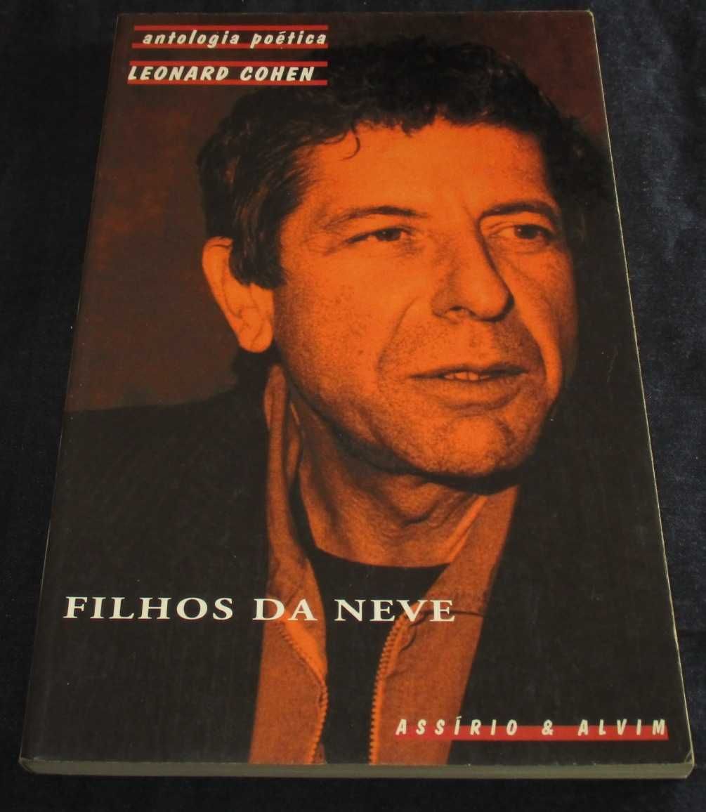 Livro Filhos da Neve Leonard Cohen Antologia