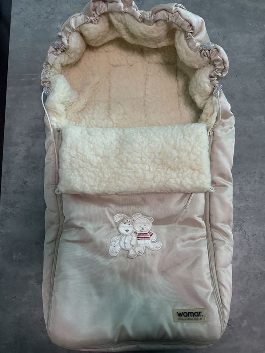 Зимовий конверт на овчині womar