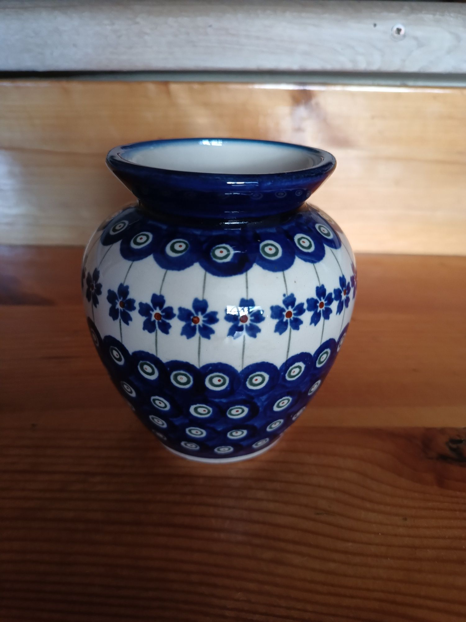 Ceramika Bolesławiec wazon