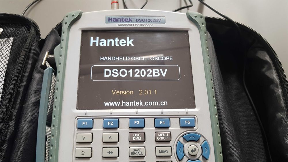 Hantek DSO1202BV przenośny oscyloskop skopometr dwukanałowy 2x200MHz