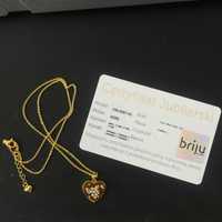 Naszyjnik złoty Briju - nowy, certyfikat