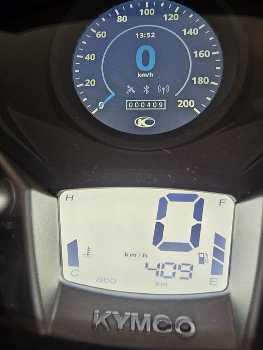 Kymco People 300. 2023r. 409 kilometrów przebiegu