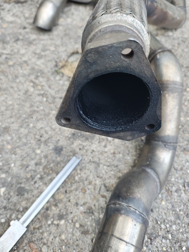 Układ wydechowy a4b5 1.9tdi kwasówka przelot gtb2056 dp