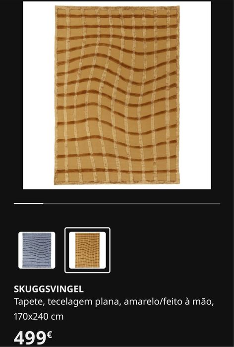 Tapete tecelagem feito a mao