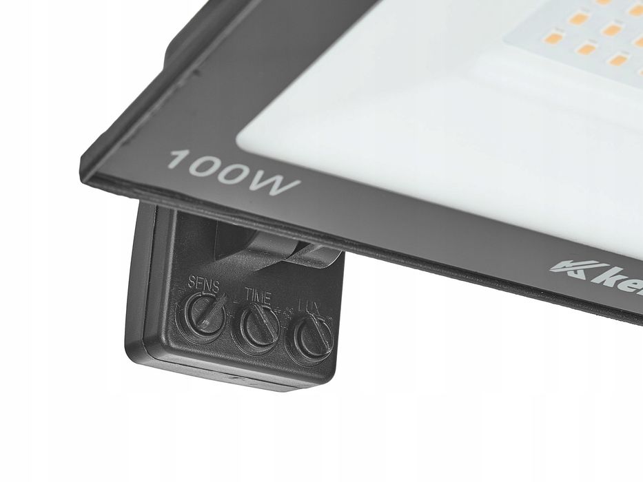 Halogen Biały Zimny 806Lm 100W Naświetlacz Czujnik Ruchu