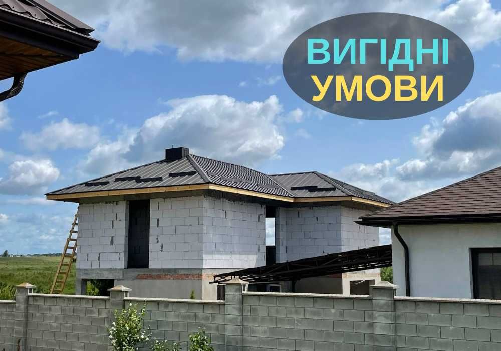Покрівельні роботи / Кровля / Зведення даху / Монтаж металочерепиці