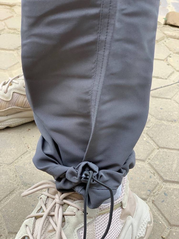 Штани трекінгові туристичні crivit sport casual брюки сірі карго такти