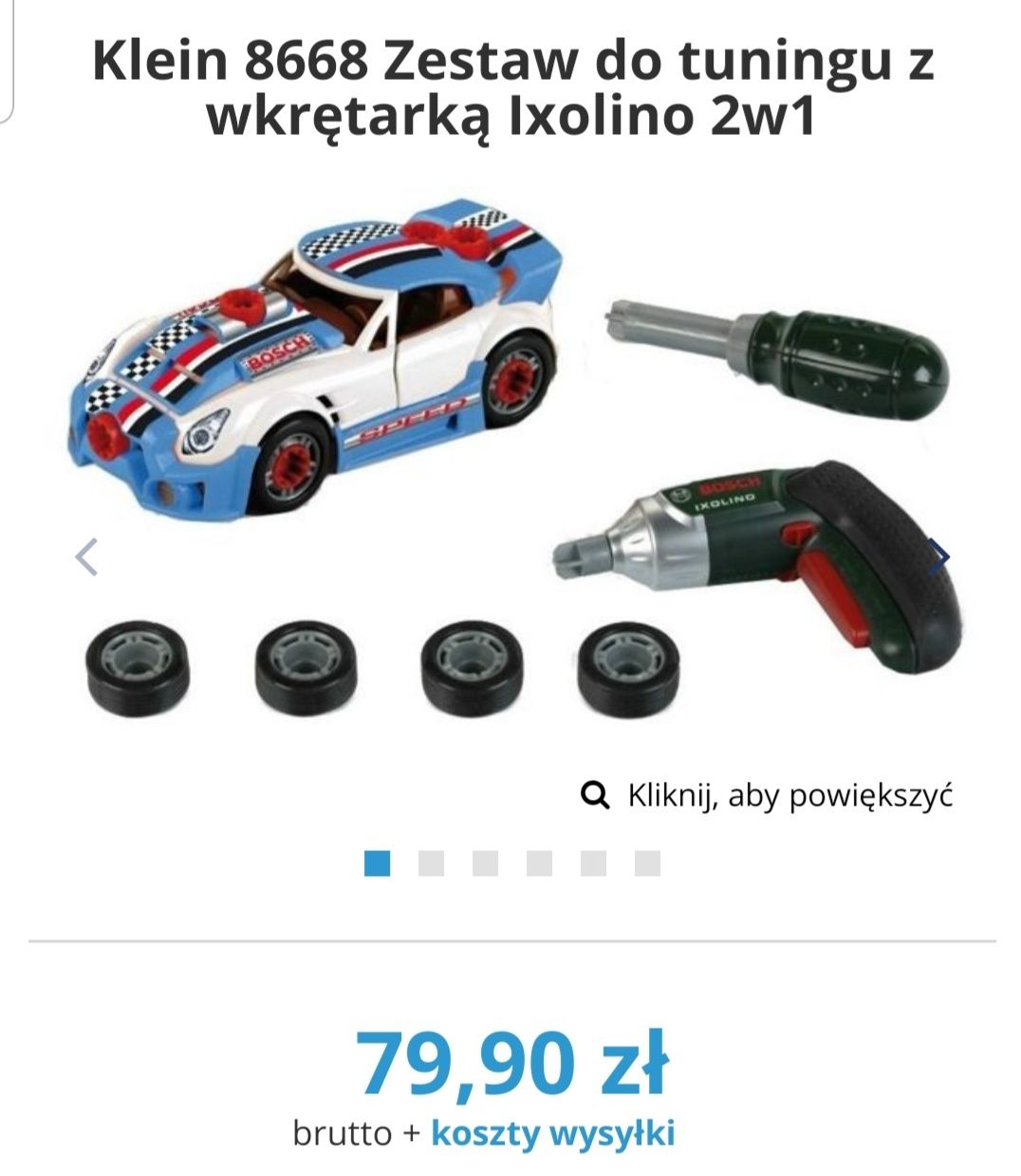 Klein 8668 zestaw do tuningu z wkrętarką Bosh