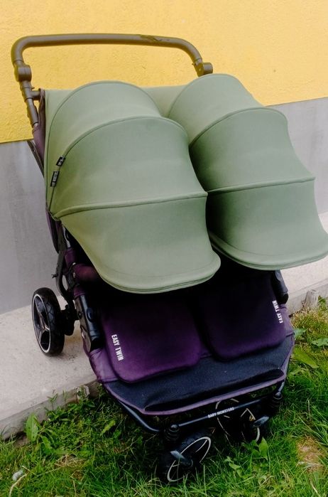 Коляска для двійні baby monsters