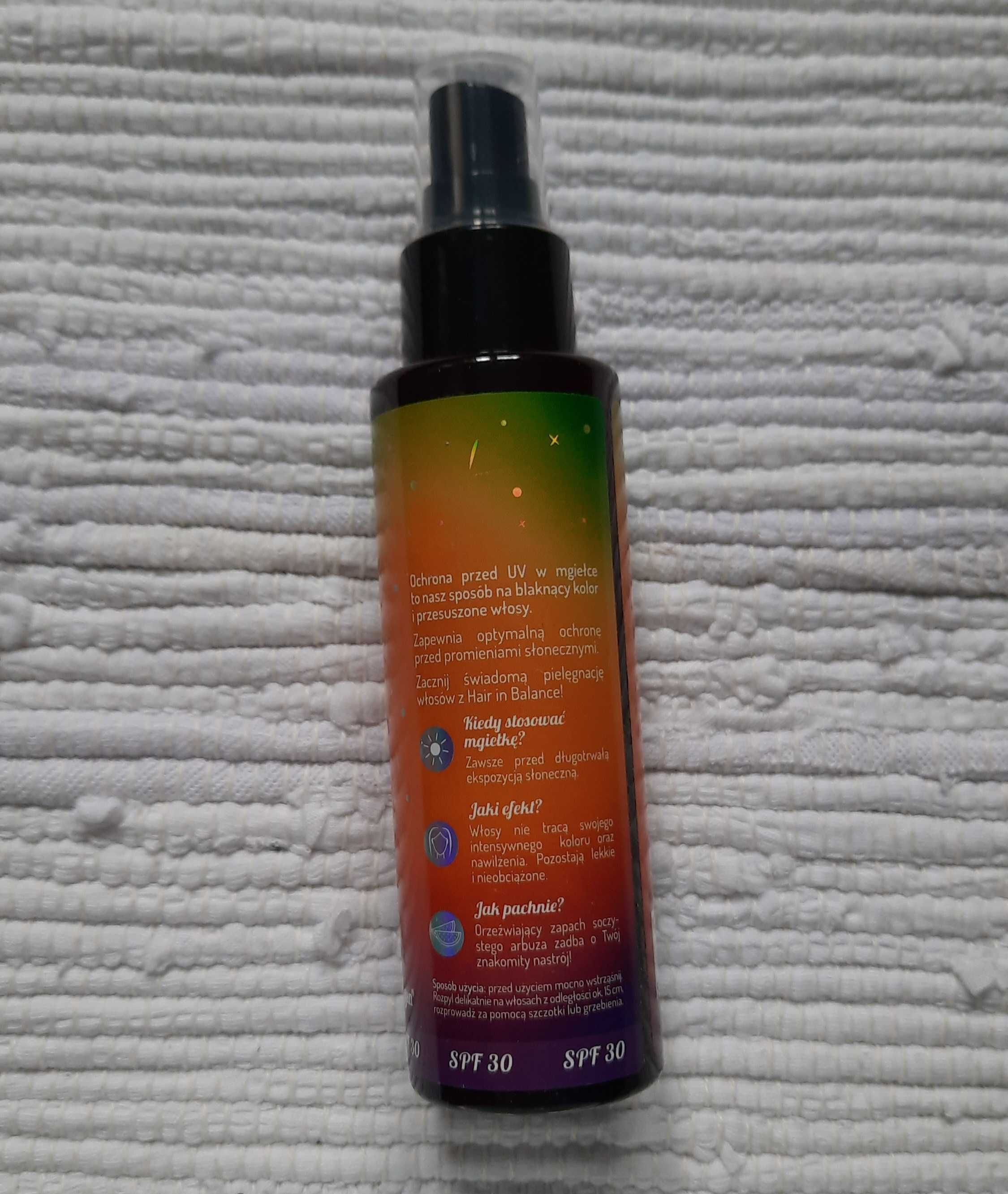 ONLYBIO Hair in Balance ochrona przed UV w mgiełce 100 ml