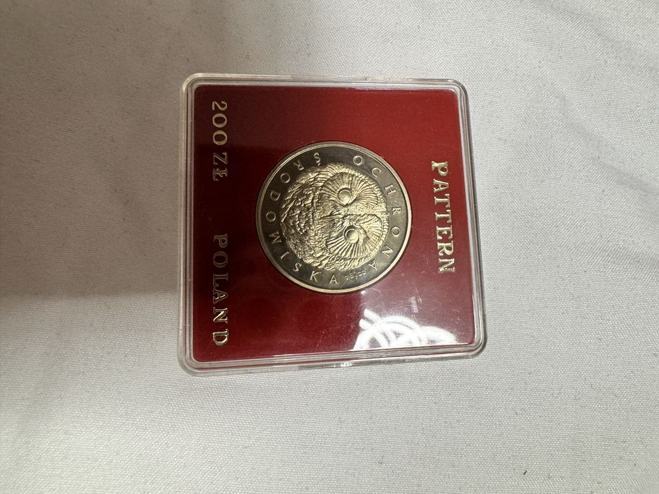 200 zł 1986, Sowa, Ochrona środowiska, Próba nikiel