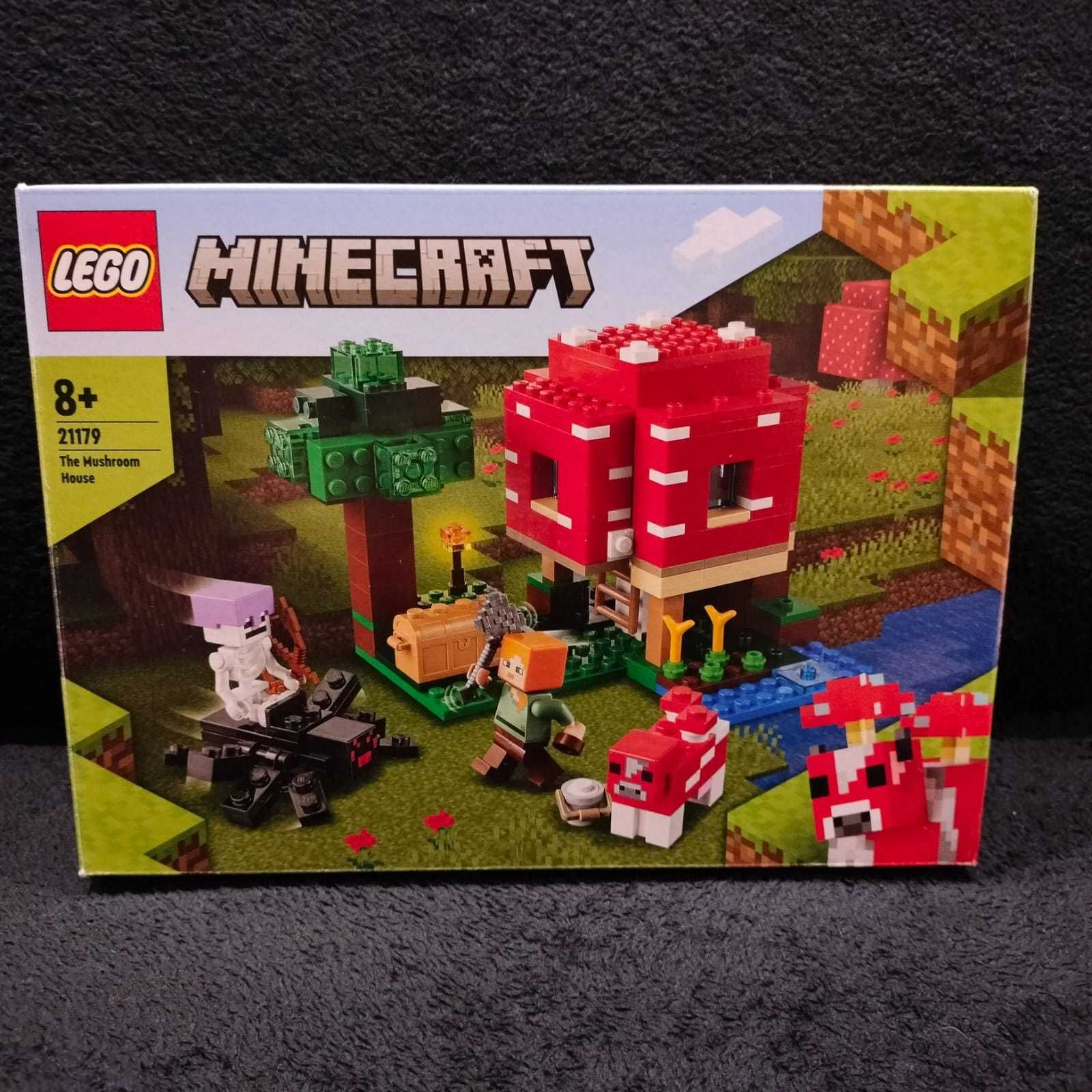 Klocki LEGO Minecraft The Mushroom House