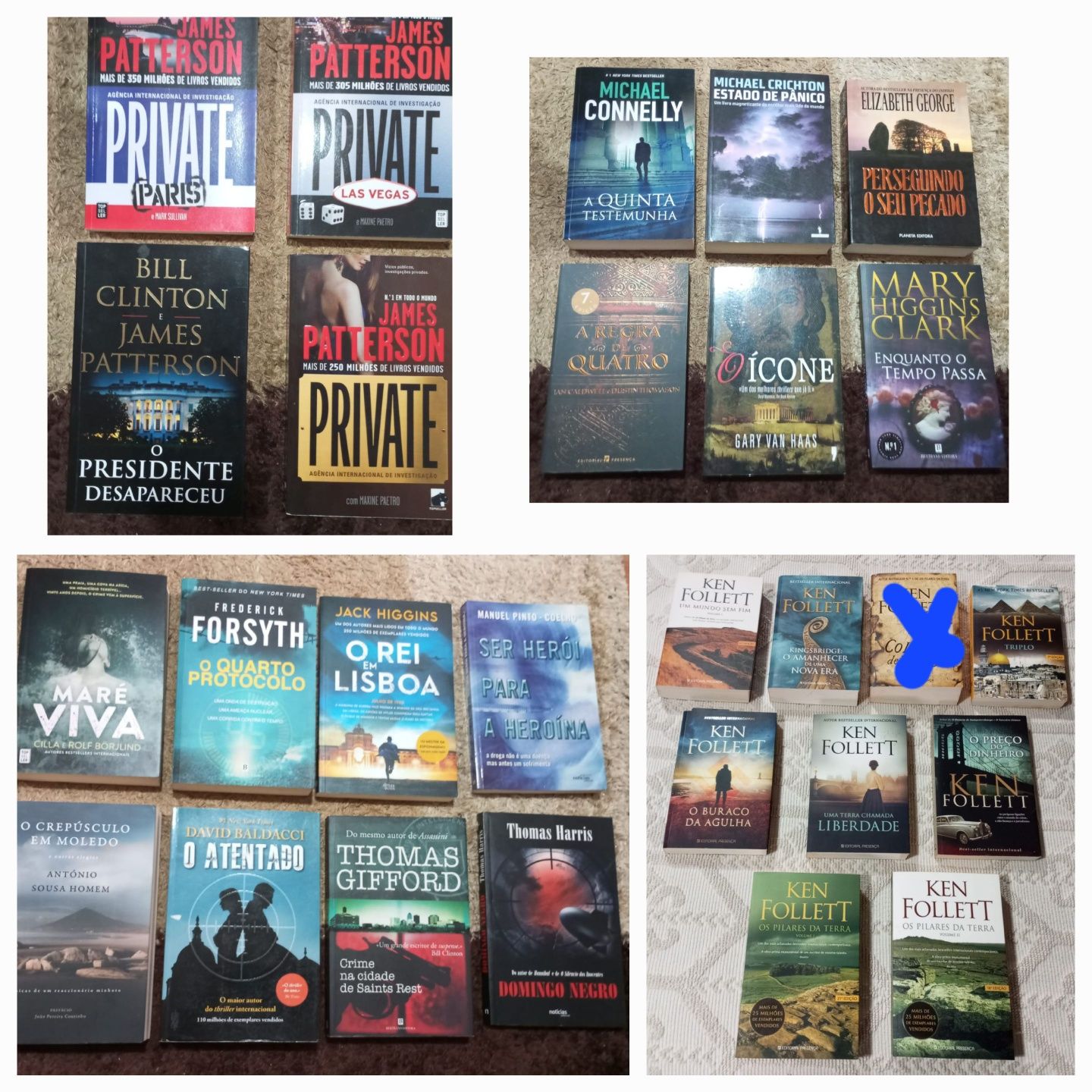 124 livros impecáveis