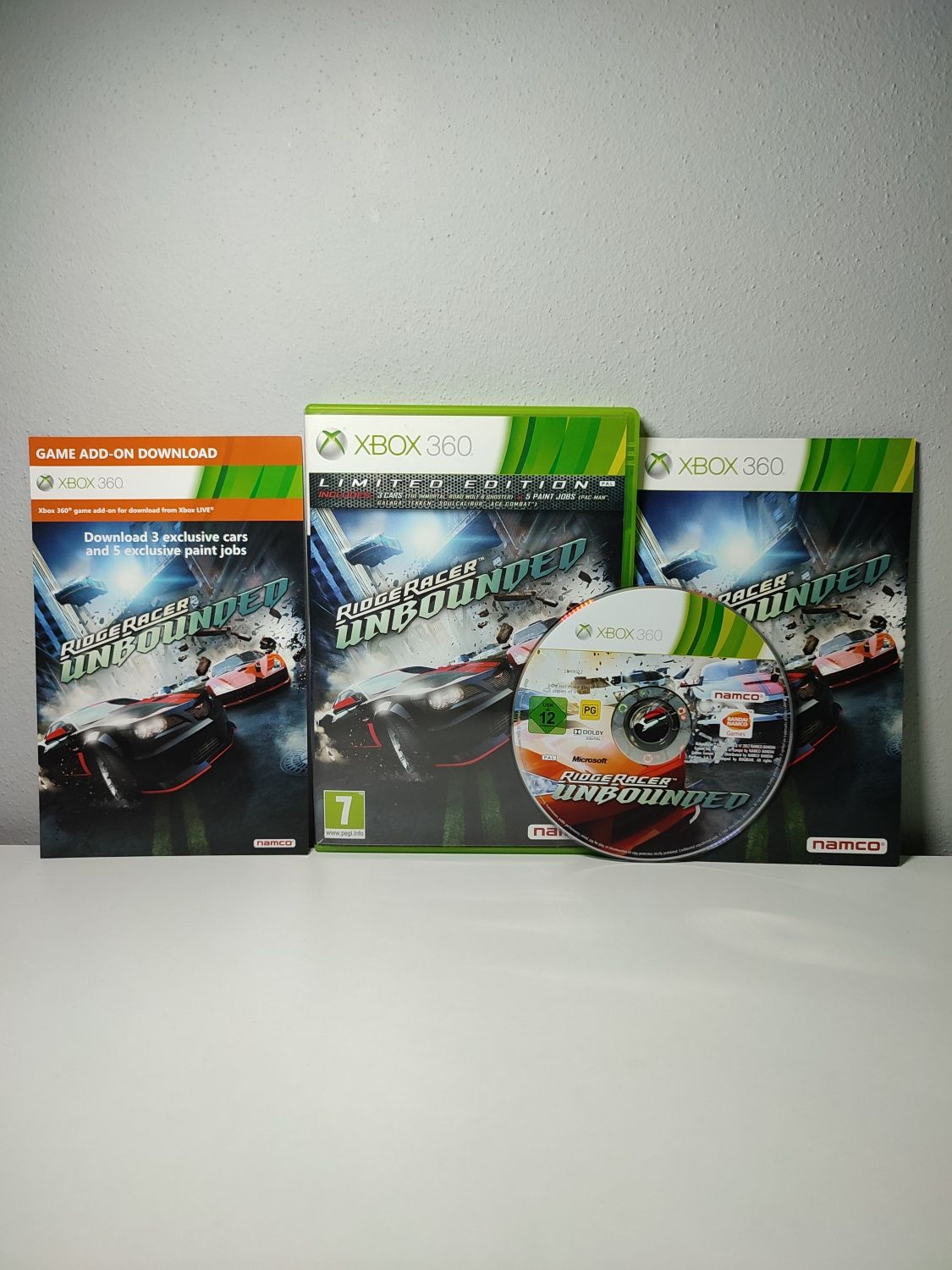 Ridge Racer: Unbounded (Jak nowa, Dodatek) - Gra Xbox 360