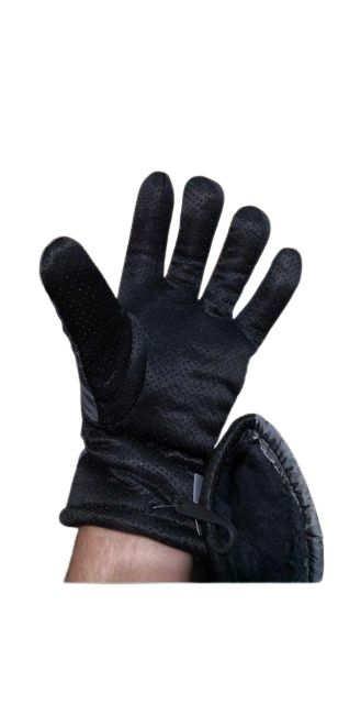 Ocieplane Rękawice męskie z regulacją w nadgarstku K