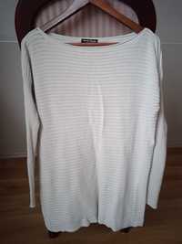 Sweter beżowy oversize M