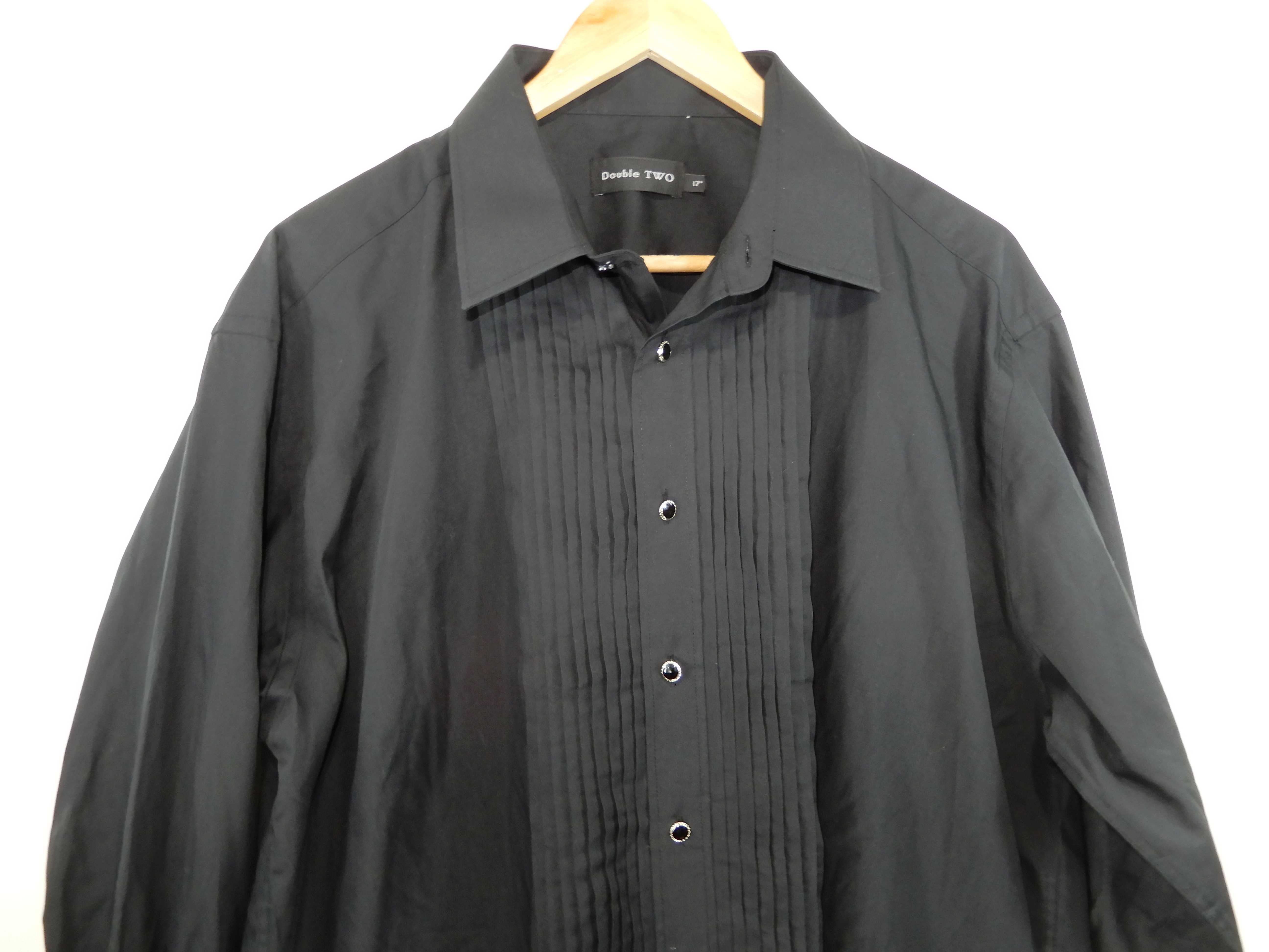 Koszula elegancka czarna 46 48 3XL 4XL