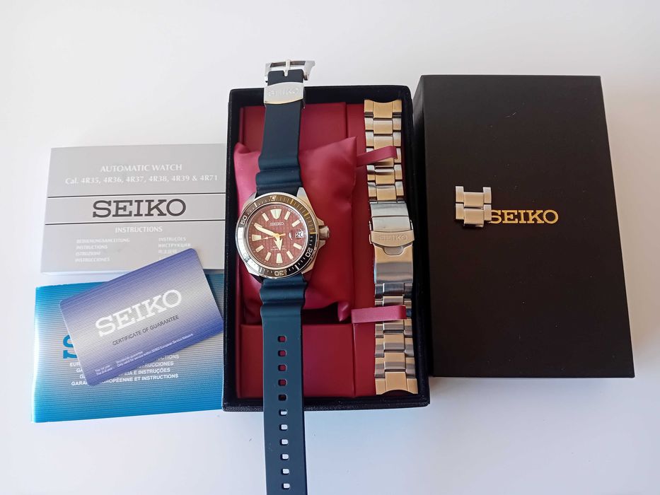 Relógio Seiko Prospex Diver King Samurai Shu-Iro SRPH61K1