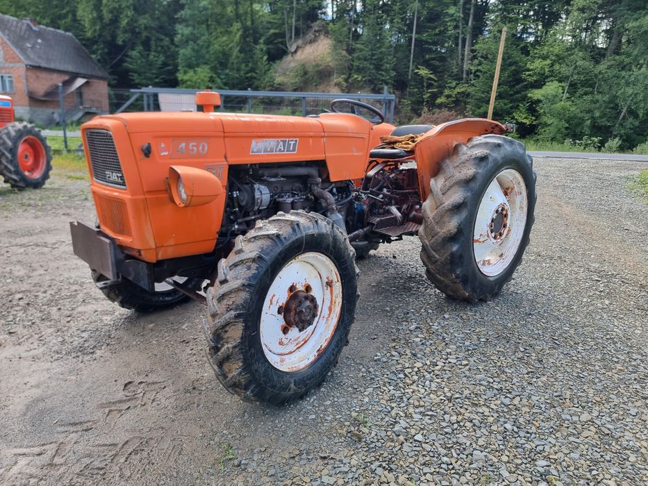 Ciągnik Fiat 415 DT, napęd 4x4, 45KM, wspomaganie