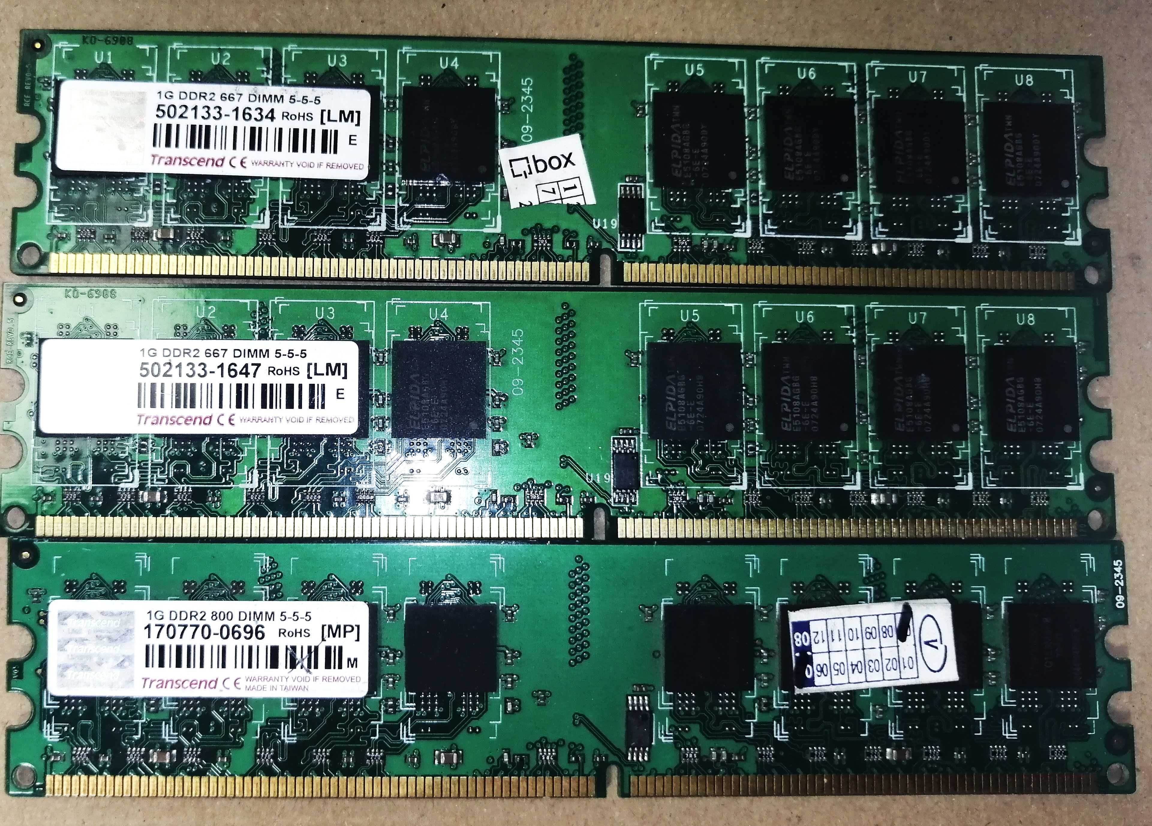 Пам'ять DDR2 та DDR3