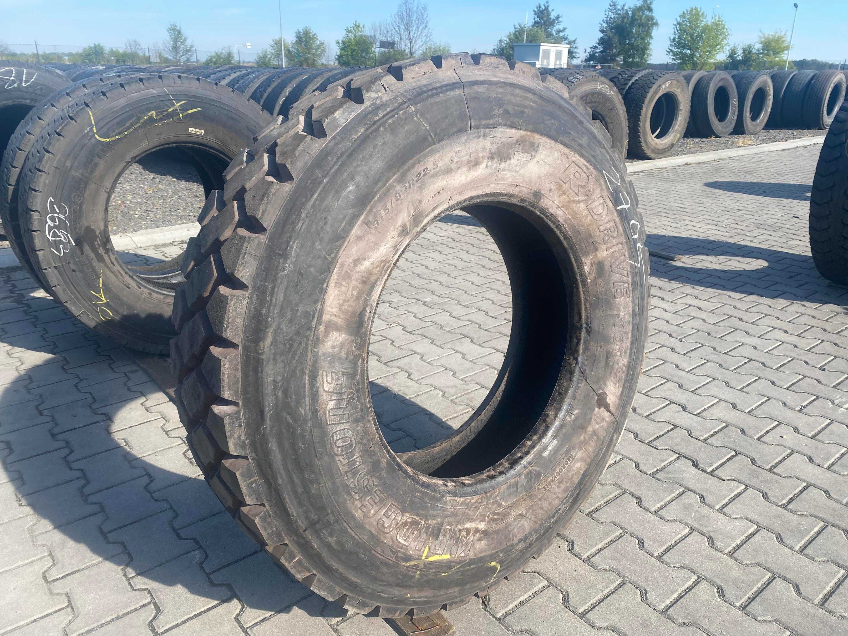 Opony 315/80R22.5 BIEŻNIKOWANA TYP ROMB Napędowe 100% Bieżnika