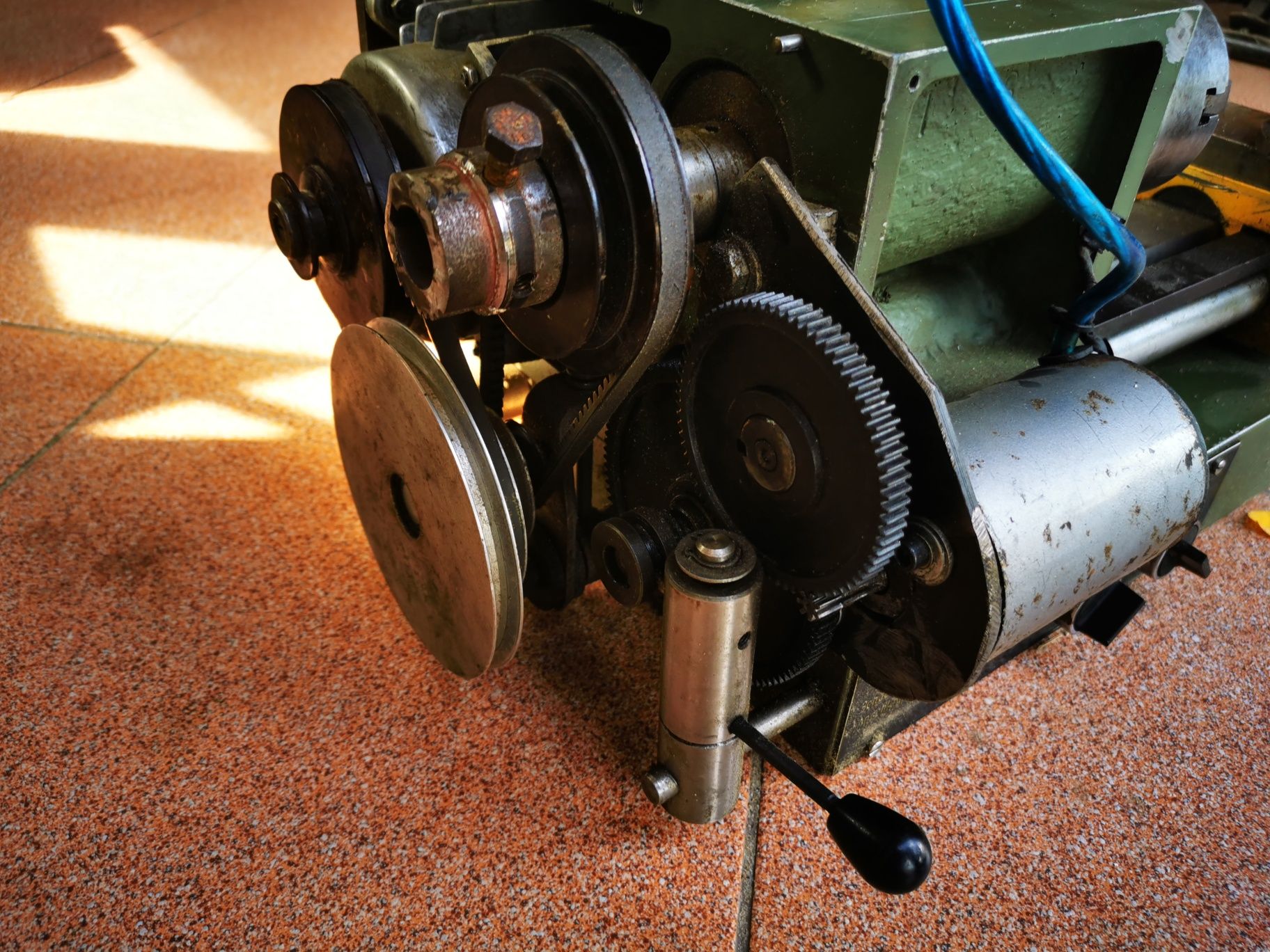 Tokarka do metalu HOBBYMAT MD 65 Posuw automatyczny