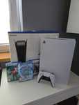 Playstation 5 + 3 gry