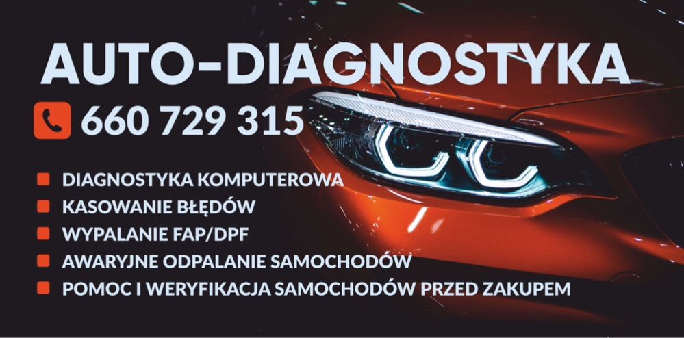 Wypalanie dpf fap regeneracja diagnostyka czyszczenie usuwanie błędów