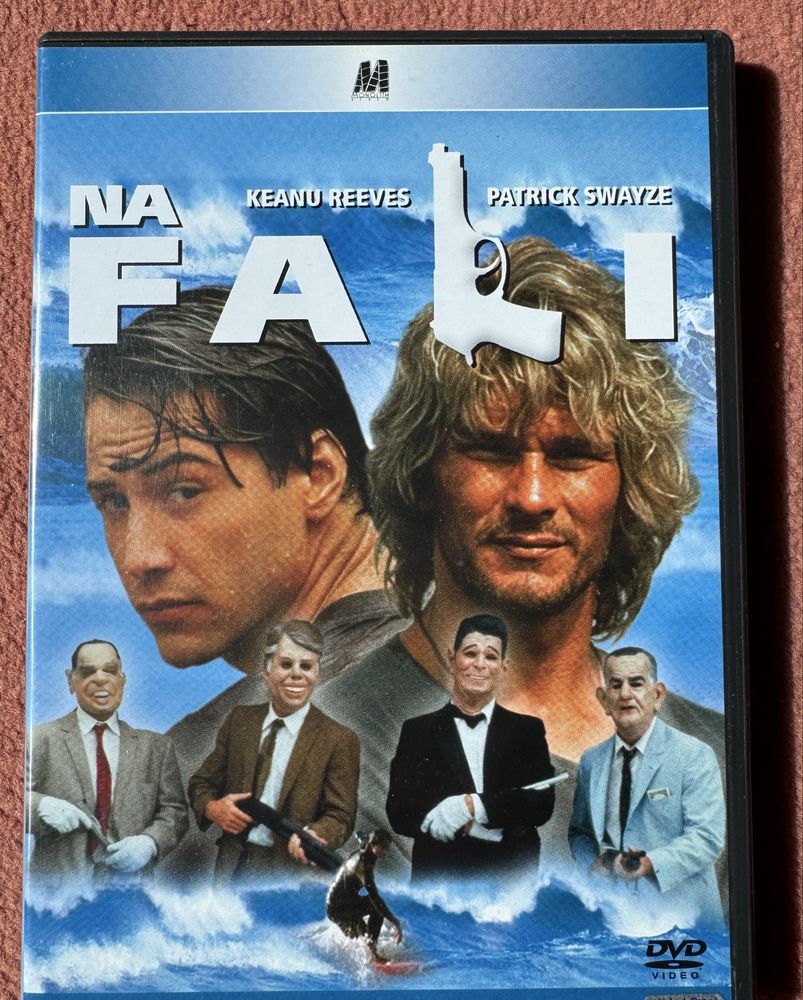 Na fali Pointbreak Patrick Swayze DVD pl