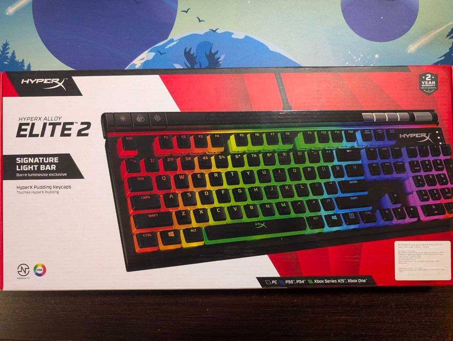 Клавіатура механічна дротова HyperX Alloy Elite 2 USB