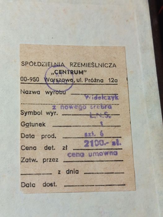 Widelczyki PRL zestaw