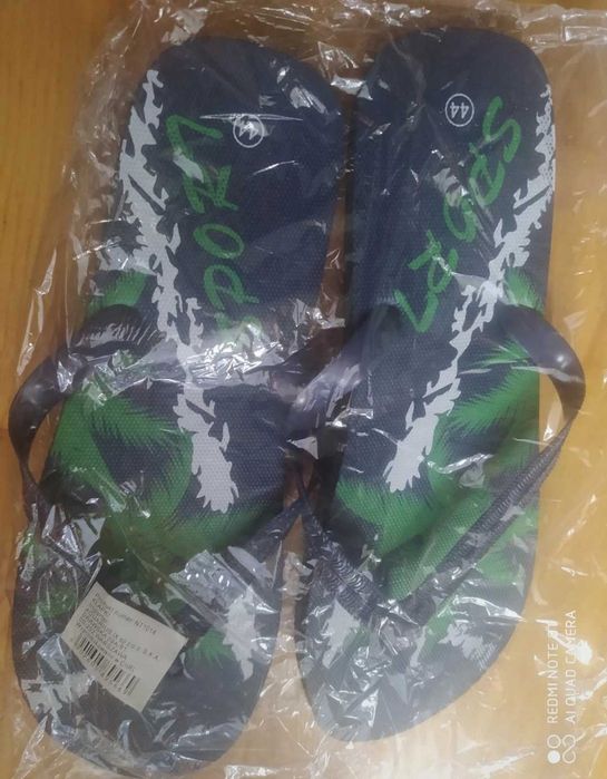 Nowe japonki klapki męskie na lato 44 na plażę na basen