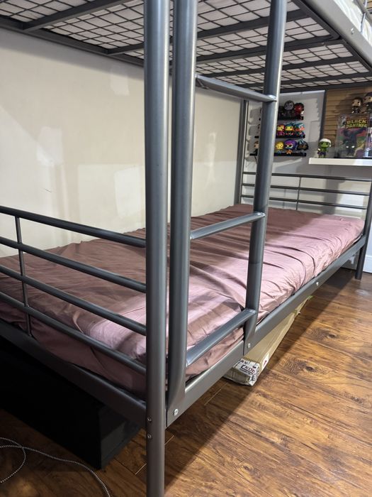 Łóżko pietrowe Ikea Svarta 90x200