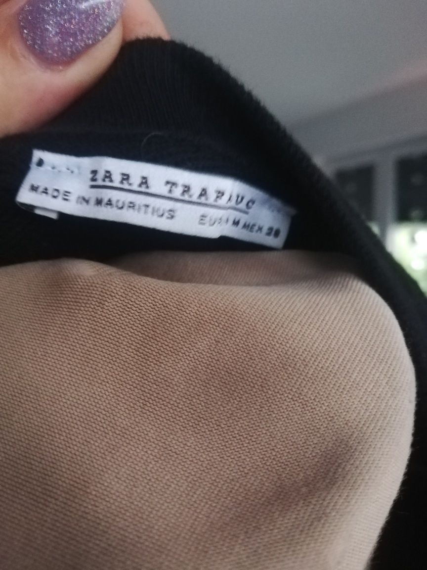 R. M Zara czarna bluza damska odkryte ramiona