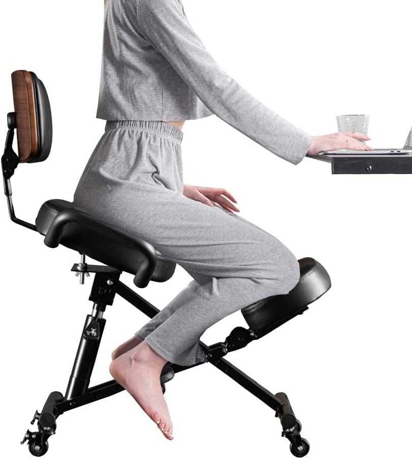 Nowe krzesło / fotel / siedzisko / ergonomiczne / czarne !A168!