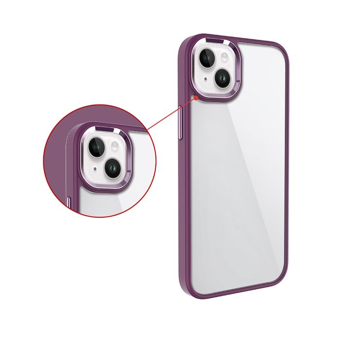 Etui do iPhone 13 Pro MX Glossy Case Obudowa Hybrydowa Czerwona