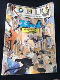 Rork, Andreas fragmenty, Komiks,fantastyka, 1989r, PRL