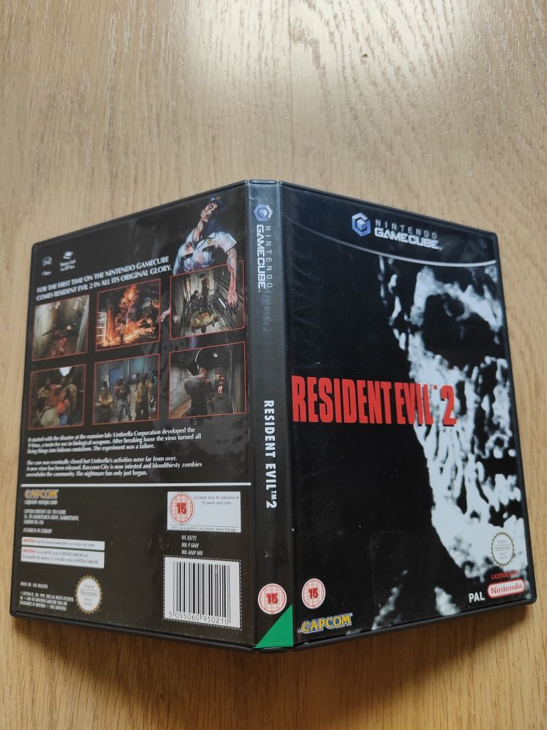 Resident Evil 2 gra Nintendo Gamecube komplet Anglik PAL z instrukcją