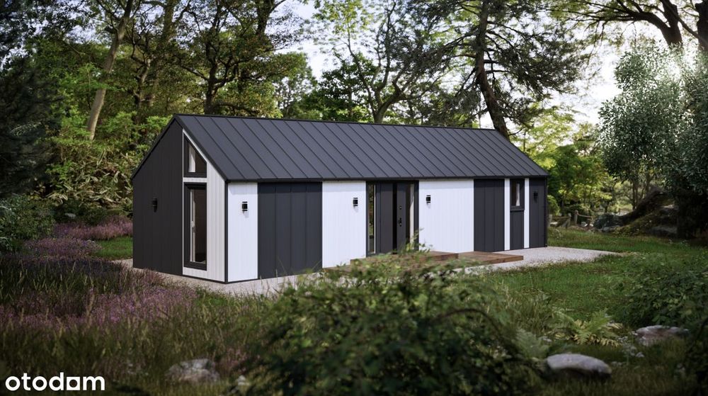 Gotowy dom całoroczny - bez fundamentów od ręki, do przewiezienia.