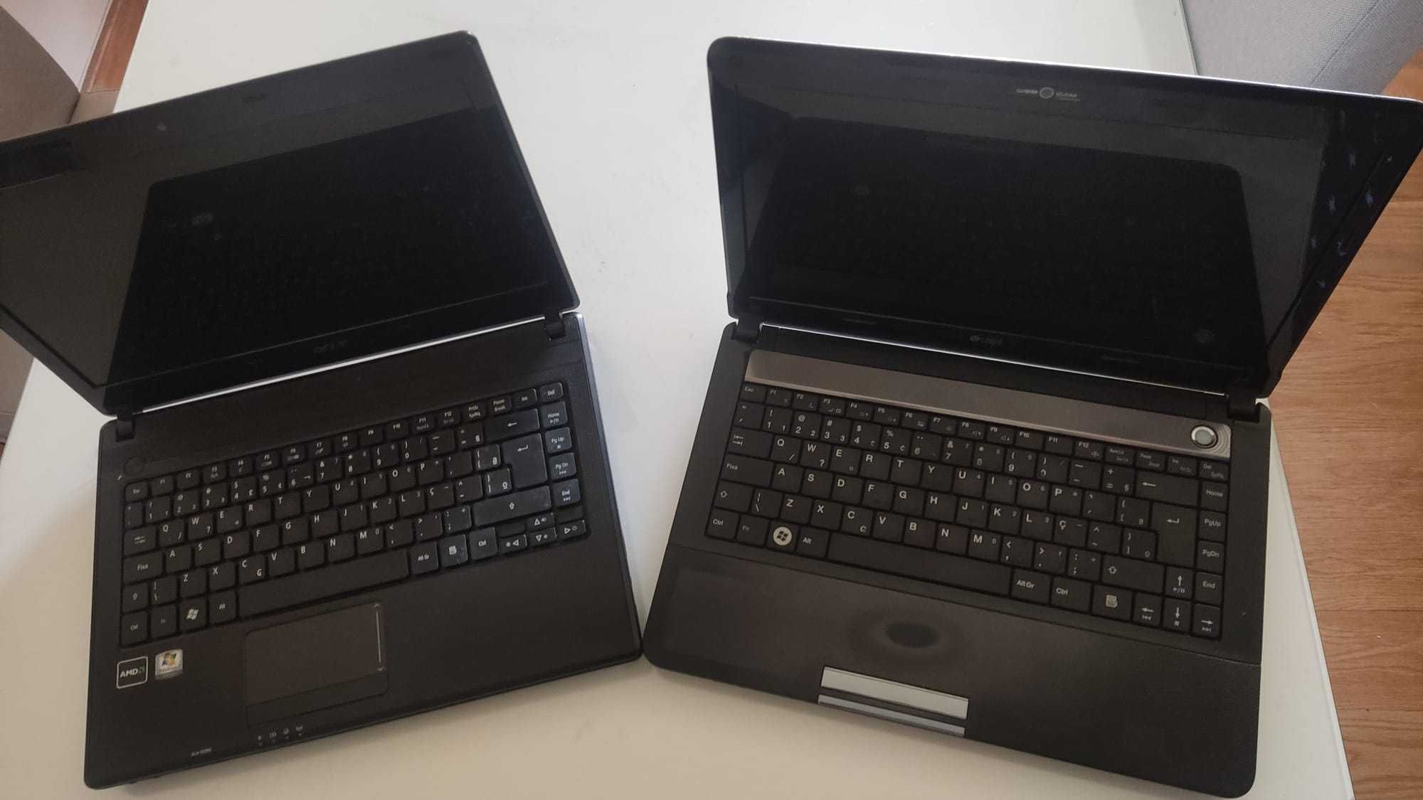 Vendo 2 portateis ACER Aspire 4252 e Login