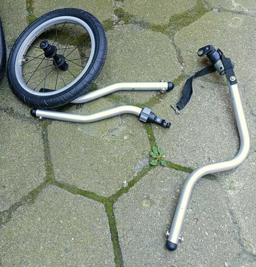 Przyczepka rowerowa Croozer Kid 1 WÓZEK spacerówka biegowy